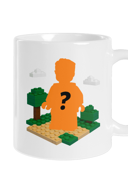 Lego z vlastnej fotky klasický hrnček White
