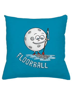 Floorball vankúš Blue Turquoise