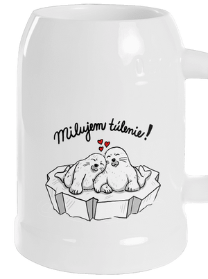 Milujem túlenie polliter White