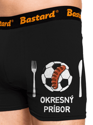 Okresný príbor boxerky Black