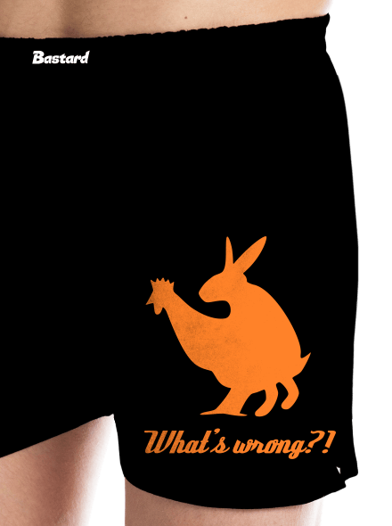 What's wrong pánske trenky Black