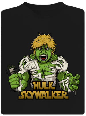 Hulk Skywalker pánske športové tričko Black