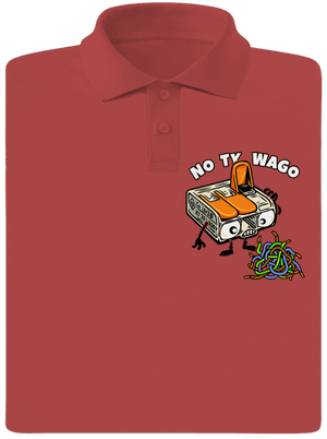 Wago svorka pánska polokošeľa Burgundy