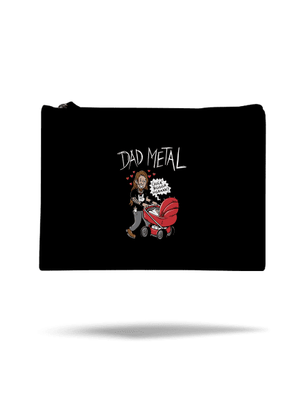 Dad metal taštička Black