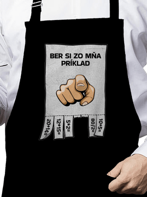 Ber si zo mňa príklad zástera Black