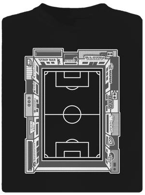 Taktika rozlúčky so slobodou a fix pánske športové tričko Black