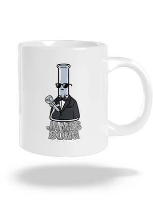 James Bong veľký hrnček White