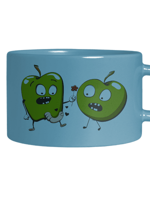 Jejda hrnček makronka Blue Macaron