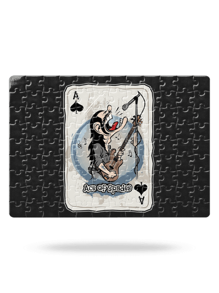 Ace of Spades puzzle White