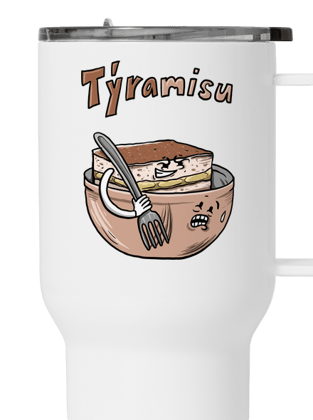 Týramisu termohrnček White