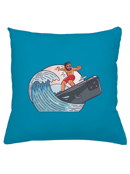 Som surfer vankúš Blue Turquoise