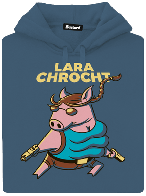 Lara Chrocht dámska mikina klokanka Denim