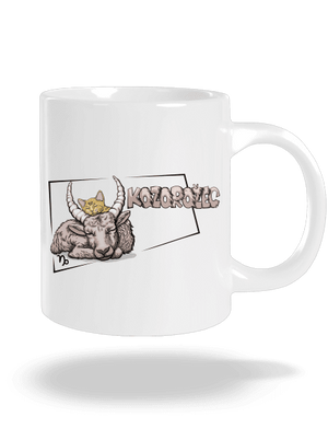 Mačací horoskop: Kozorožec veľký hrnček White