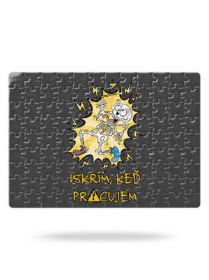 Iskrím puzzle White