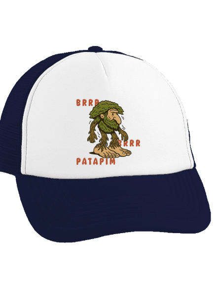 Brrr Brrr Patapim – Italian Brainrot šiltovka truckerka French Navy cap