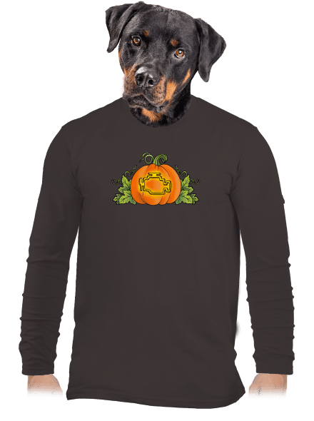 Strašidelný Halloween pánske dlhý rukáv Bear Brown