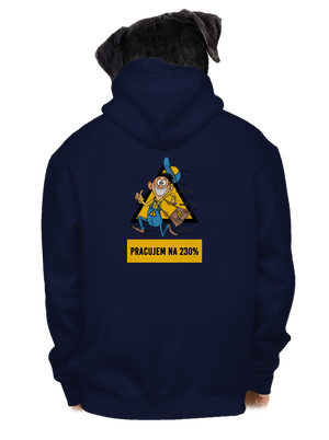 pánska mikina na zips
