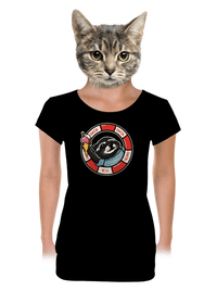 dámske tričko s lemom