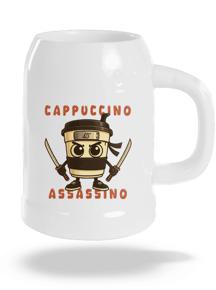 Cappuccino Assasino – Italian Brainrot polliter White
