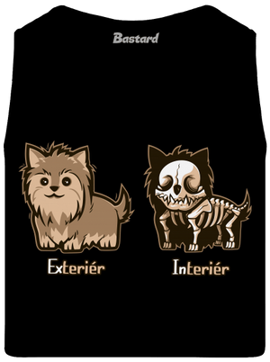 Teriér pánske tielko Black