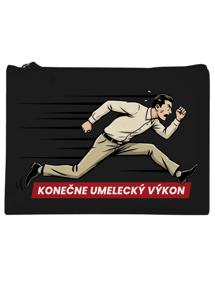 Umelecký výkon taštička Black