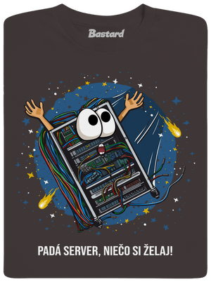 Padá server pánske dlhý rukáv Bear Brown