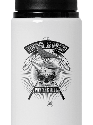 Party is over flaša na vodu White