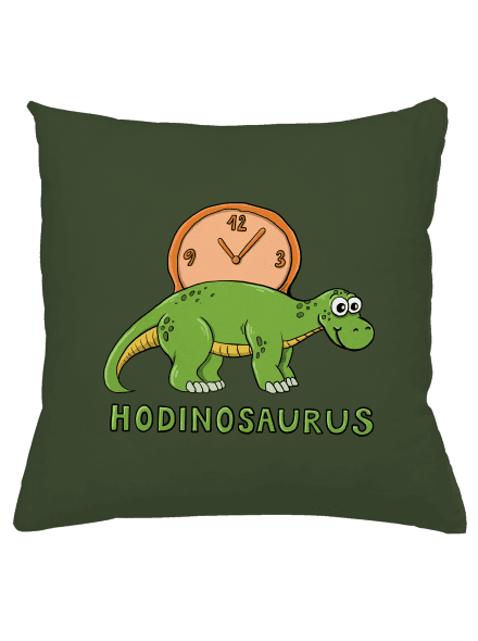 Hodinosaurus vankúš Olive Green