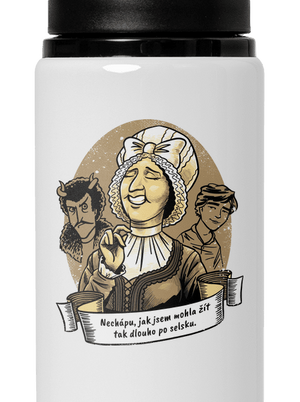 B14: Dorota Máchalová flaša na vodu White