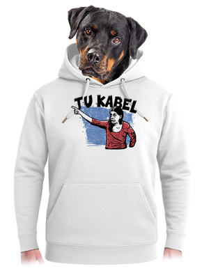 Tukabel unisex mikina premium Snowwhite