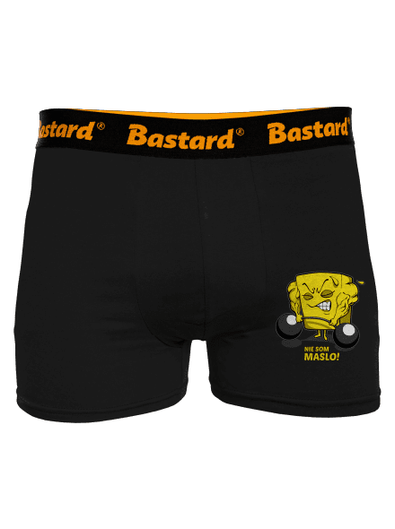 Nie som maslo boxerky Black