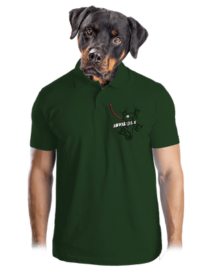 Invisible chameleon pánska polokošeľa Bottle Green Mal