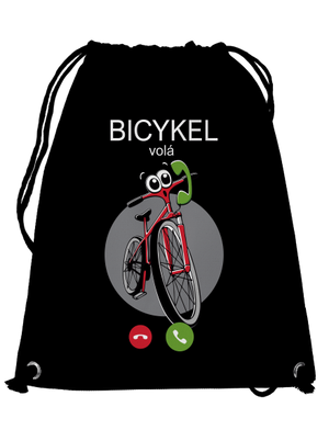 Bicykel volá vak Black