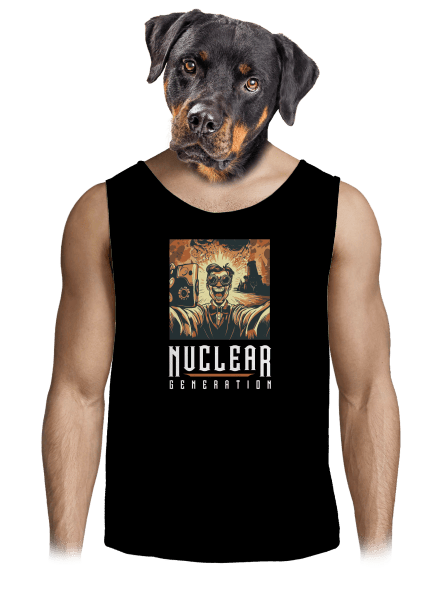 Nuclear generation pánske tielko Black