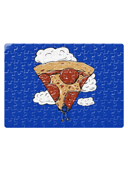 Pizzašutista puzzle White
