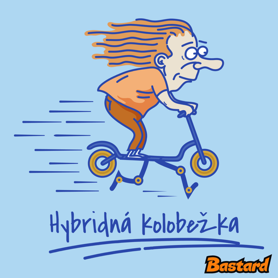 Hybridná kolobežka