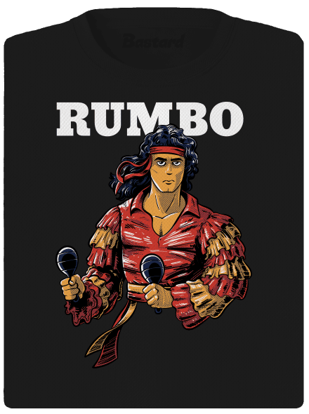 Rumbo dámske športové tričko Black