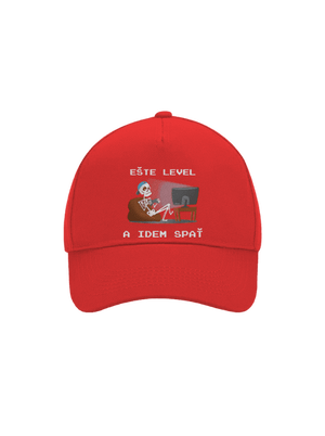 Ešte level šiltovka baseballka Classic Red