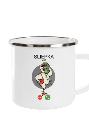 Sliepka volá plecháčik White