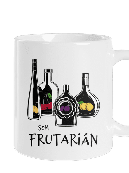 Frutarián klasický hrnček White