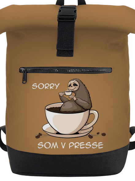 V presse batoh Caramel