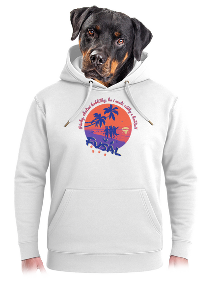 Fušál unisex mikina premium Snowwhite