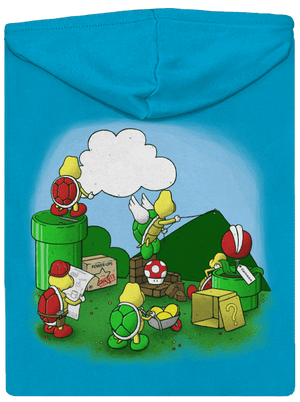 Ako sa stavia nový level? dámska mikina na zips Blue Atol