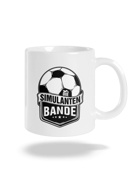 Simulanten bande klasický hrnček White