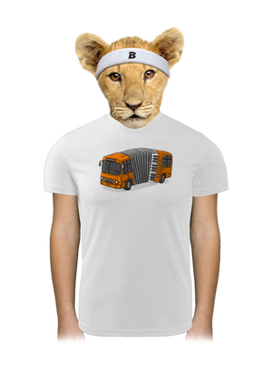 Harmonika detské športové tričko White