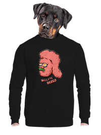 unisex mikina bez kapucne