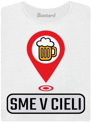 Sme v cieli dámske tričko prémium White