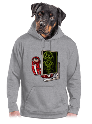 pánska mikina klokanka