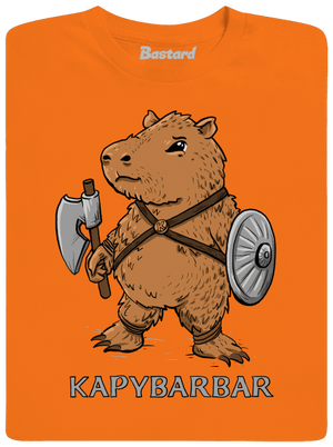 Kapybarbar detské tričko Orange