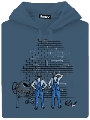 Murári dámska mikina klokanka Denim